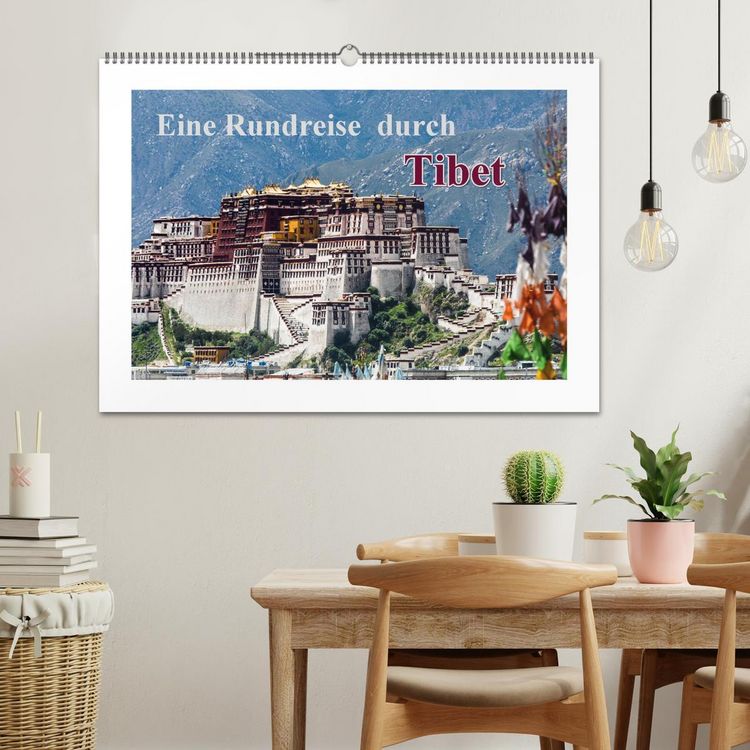 Produktbild: Eine Rundreise durch Tibet (Wandkalender 2026 DIN A2 quer), CALVENDO Monatskalender