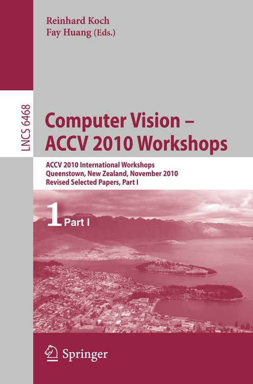 Produktbild: Computer Vision -- ACCV 2010 Workshops