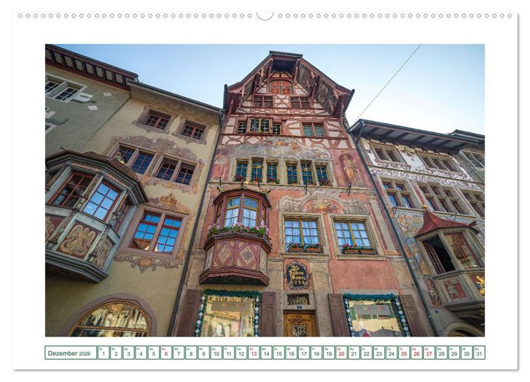 Produktbild: Charmantes Stein am Rhein (Wandkalender 2026 DIN A2 quer), CALVENDO Monatskalender