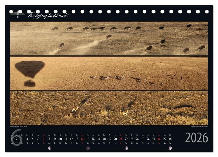 Produktbild: Tansania Blickwinkel 2026 (Tischkalender 2026 DIN A5 quer), CALVENDO Monatskalender