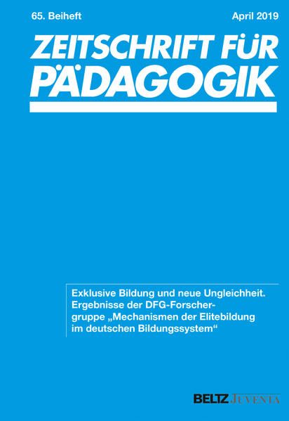 Produktbild: Exklusive Bildung und neue Ungleichheit