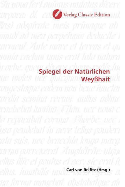 Produktbild: Spiegel der Nat&uuml;rlichen Wey&szlig;hait