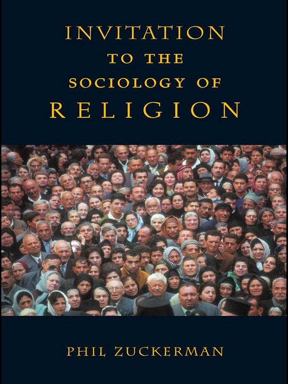 Produktbild: Invitation to the Sociology of Religion