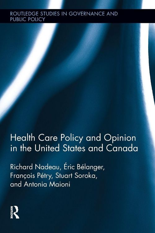 Produktbild: Health Care Policy and Opinion in the United States and Canada