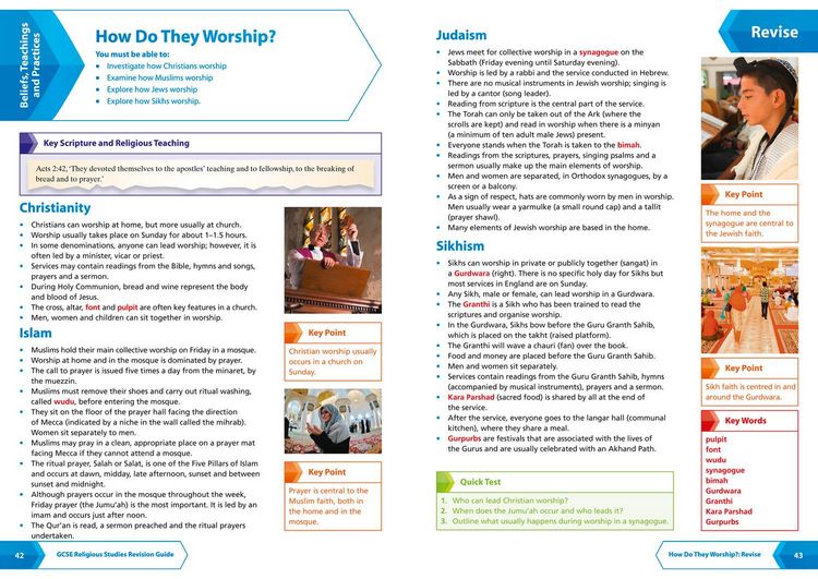 Produktbild: GCSE 9-1 Religious Studies All-in-One Complete Revision and Practice