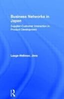 Produktbild: Laage-Hellman, J: Business Networks in Japan