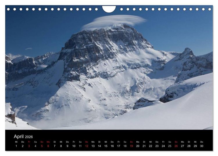 Produktbild: Momente der Sehnsucht: Schweizer Bergwelten (Wandkalender 2026 DIN A4 quer), CALVENDO Monatskalender