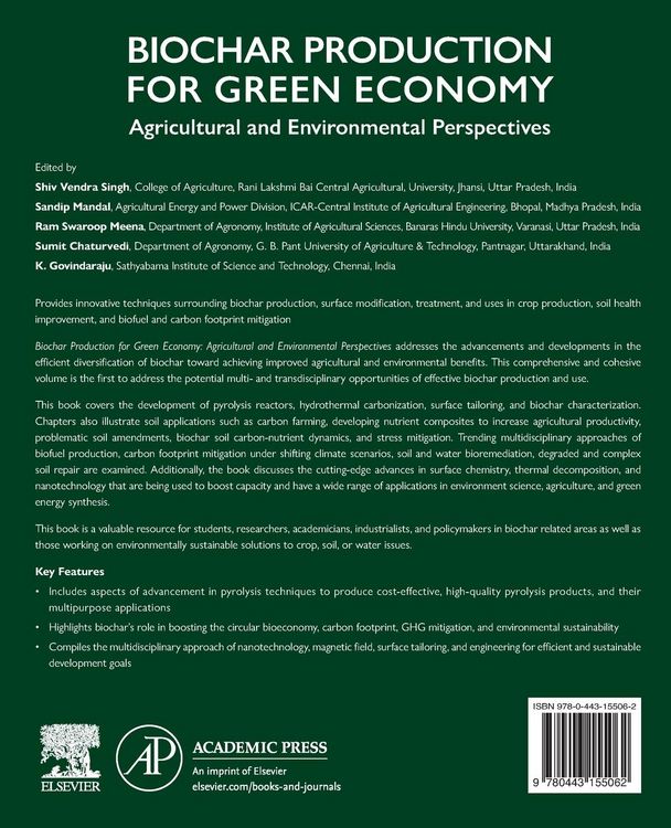Produktbild: Biochar Production for Green Economy