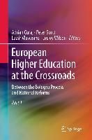 Produktbild: European Higher Education at the Crossroads