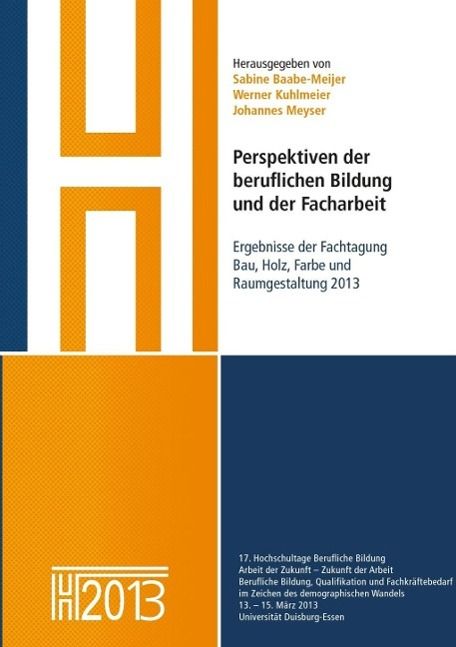 Produktbild: Perspektiven der beruflichen Bildung und der Facharbeit