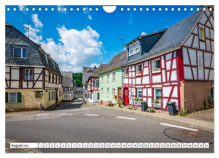 Produktbild: Herrstein - Perle des Hunsr&uuml;cks (Wandkalender 2026 DIN A4 quer), CALVENDO Monatskalender