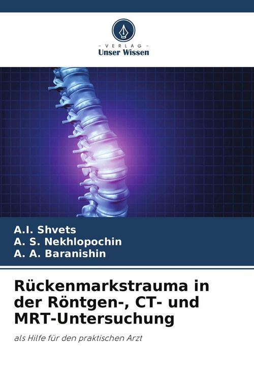 Produktbild: R&uuml;ckenmarkstrauma in der R&ouml;ntgen-, CT- und MRT-Untersuchung