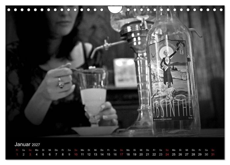 Produktbild: Absinthe (Wandkalender 2027 DIN A4 quer), CALVENDO Monatskalender