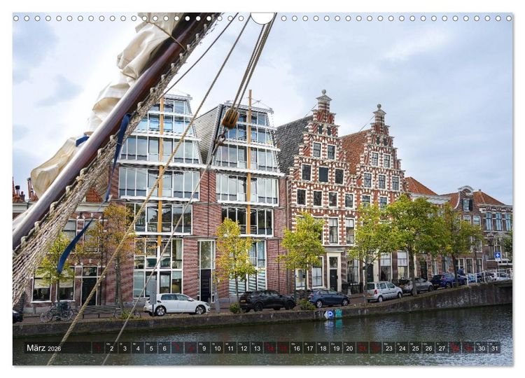 Produktbild: Haarlem - Kleine Schwester von Amsterdam (Wandkalender 2026 DIN A3 quer), CALVENDO Monatskalender