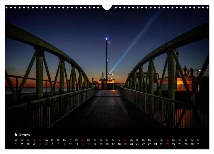Produktbild: Bremerhaven - Blickpunkte (Wandkalender 2026 DIN A3 quer), CALVENDO Monatskalender