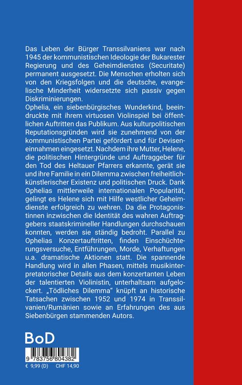 Produktbild: T&ouml;dliches Dilemma