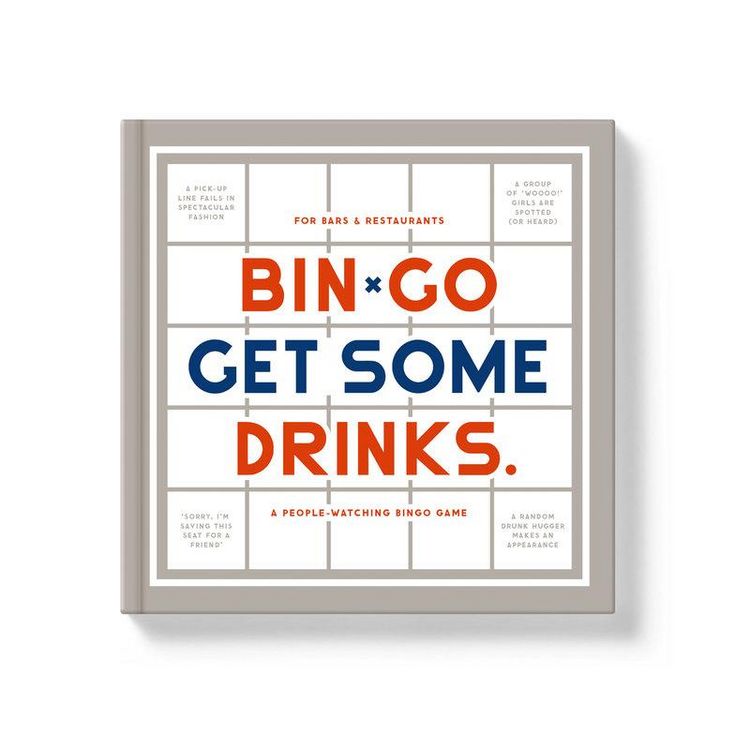 Produktbild: Bin-Go Get a Few Drinks Bingo Book