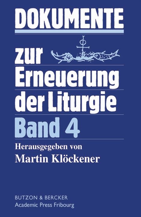 Produktbild: Dokumente zur Erneuerung der Liturgie
