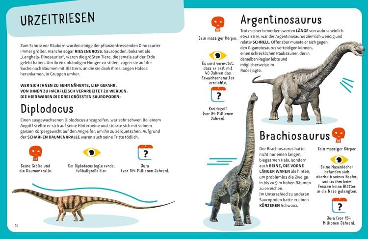 Produktbild: Top Ten die gef&auml;hrlichsten Dinosaurier