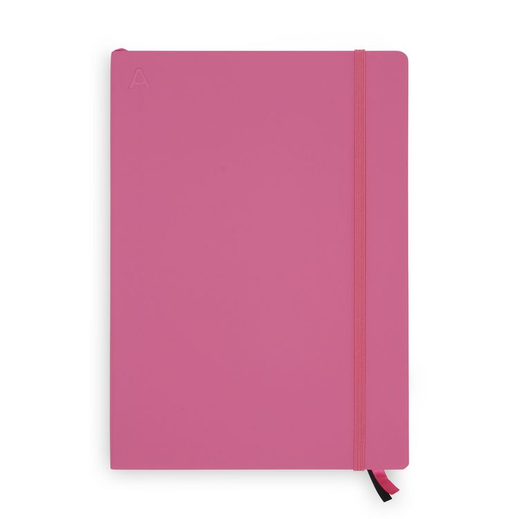 Produktbild: Notizbuch B5 Softcover Candy Pink Blanko, 128 Seiten