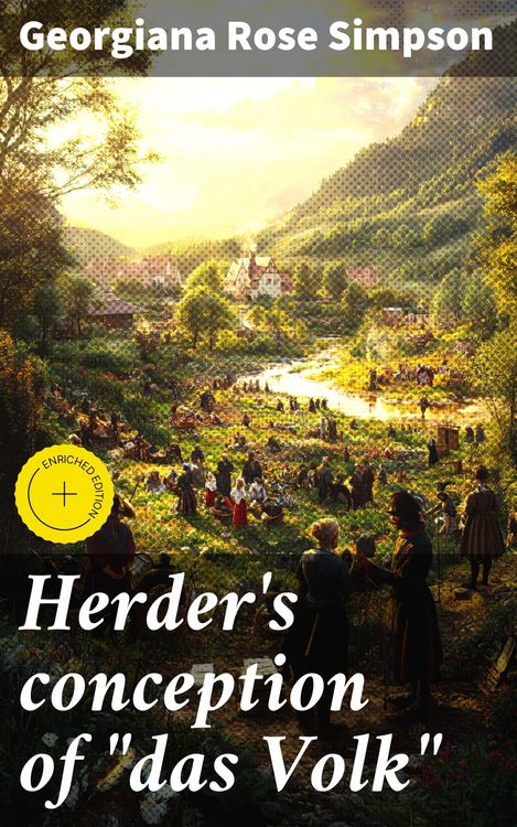 Produktbild: Herder's conception of "das Volk"