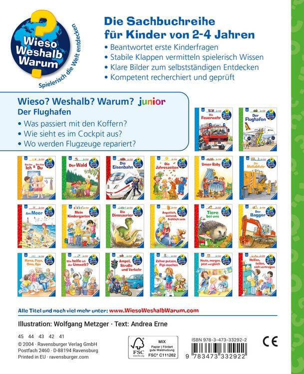 Produktbild: Der Flughafen / Wieso? Weshalb? Warum? Junior Bd. 3