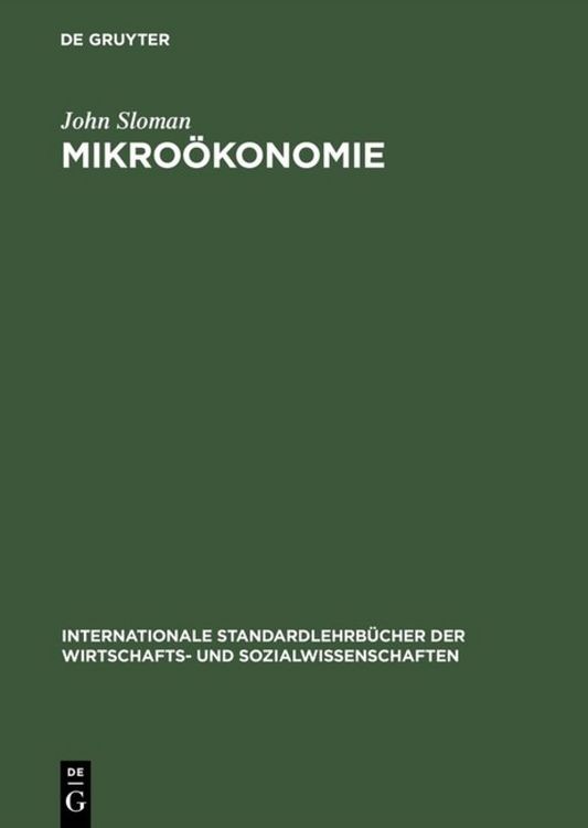 Produktbild: Mikro&ouml;konomie
