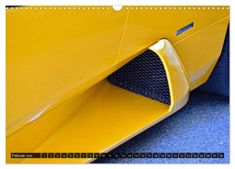 Produktbild: DER GELBE STIER - Lamborghini Murci&eacute;lago (Wandkalender 2025 DIN A3 quer), CALVENDO Monatskalender