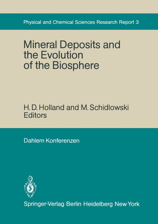 Produktbild: Mineral Deposits and the Evolution of the Biosphere