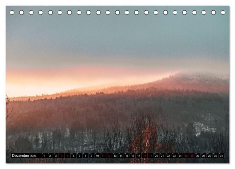 Produktbild: Bayrische Seen und W&auml;lder (Tischkalender 2027 DIN A5 quer), CALVENDO Monatskalender