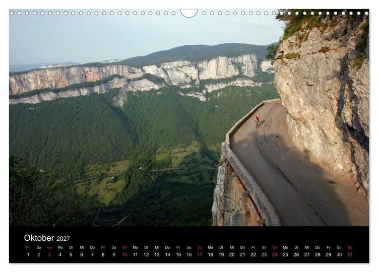 Produktbild: Alpenp&auml;sse auf dem Rennrad Vol. 2 (Wandkalender 2027 DIN A3 quer), CALVENDO Monatskalender