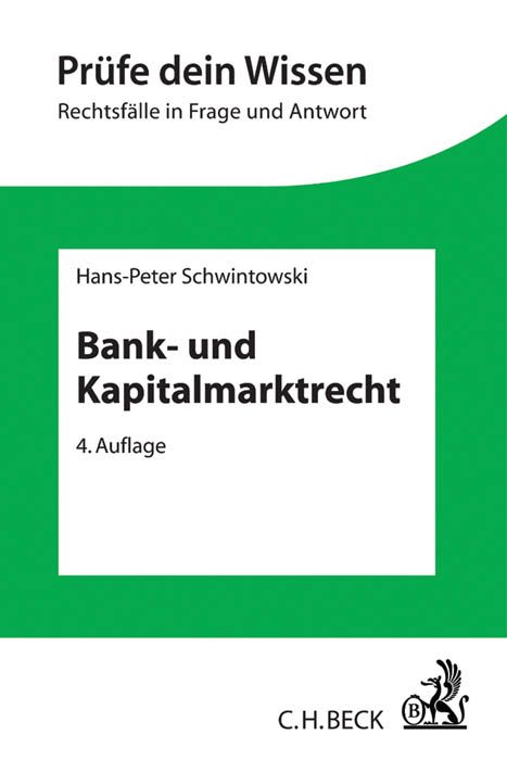 Produktbild: Bank- und Kapitalmarktrecht