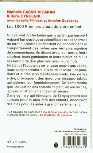 Produktbild: Les 1000 premiers jours de votre enfant