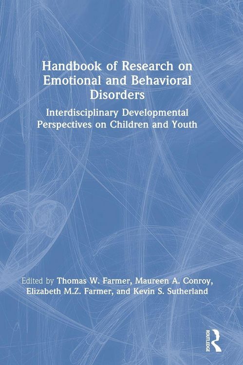 Produktbild: Handbook of Research on Emotional and Behavioral Disorders