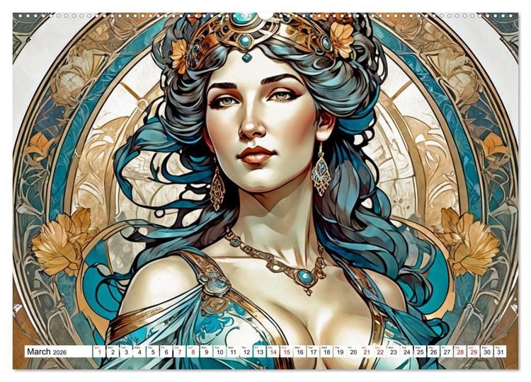 Produktbild: Bella Unveiled - Twelve moments of charm and spirit (Wall Calendar 2026 DIN A2 landscape), CALVENDO 12 Month Wall Calendar