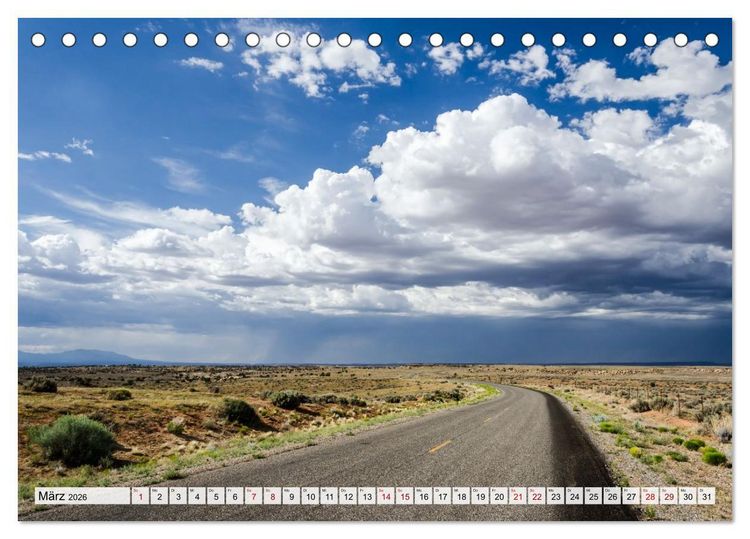 Produktbild: USA: Roadtrip durch die W&uuml;ste (Tischkalender 2026 DIN A5 quer), CALVENDO Monatskalender