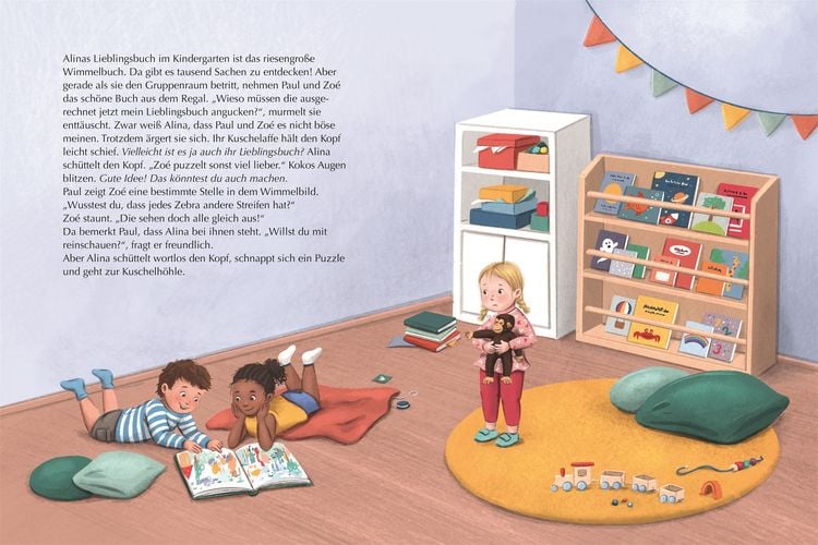 Produktbild: Mein liebstes Kuscheltier & ich. Alina lernt teilen