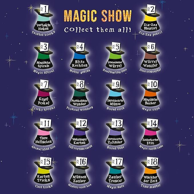 Produktbild: MAGIC SHOW TRICK 3 MAGISCHE SPIRALE