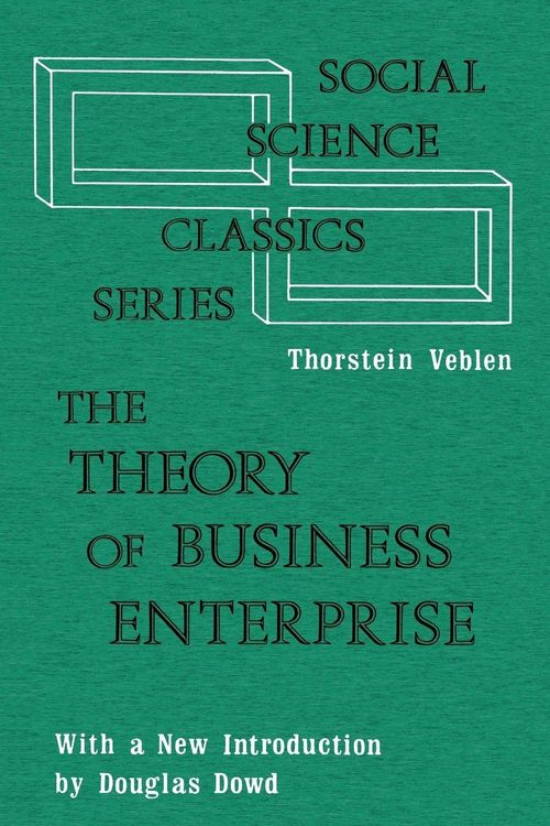 Produktbild: The Theory of Business Enterprise
