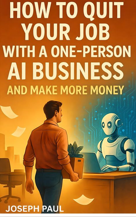 Produktbild: How to Quit your Job with a one-person AI business and make more money