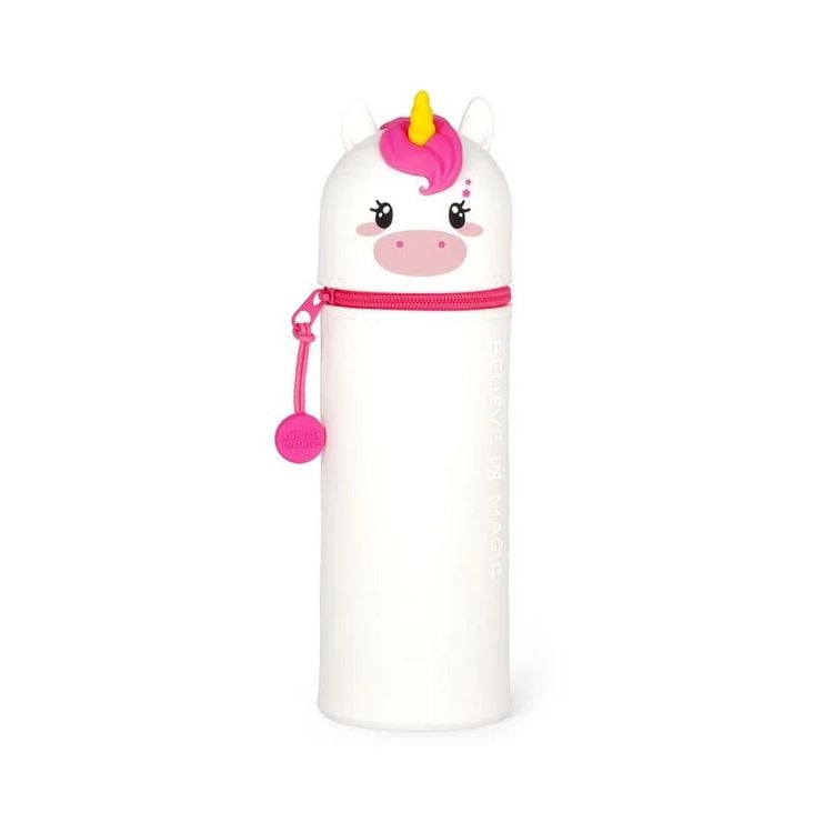 Produktbild: Legami 2-in-1 Federmäppchen aus Silikon - Kawaii - Einhorn