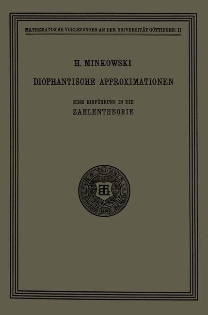 Produktbild: Diophantische Approximationen