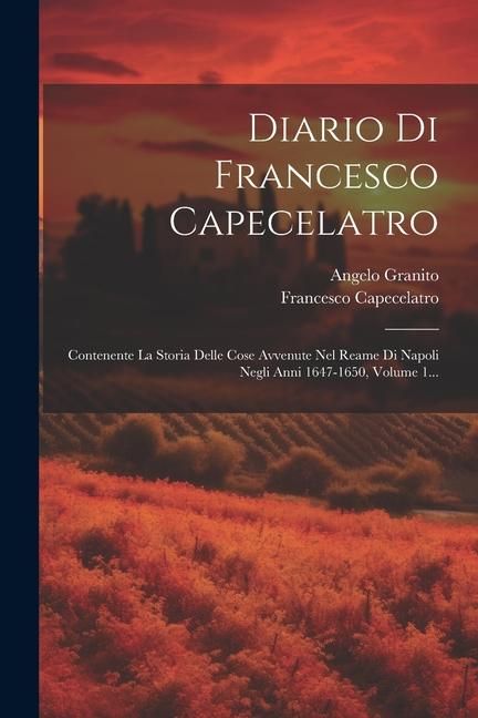 Produktbild: Diario Di Francesco Capecelatro