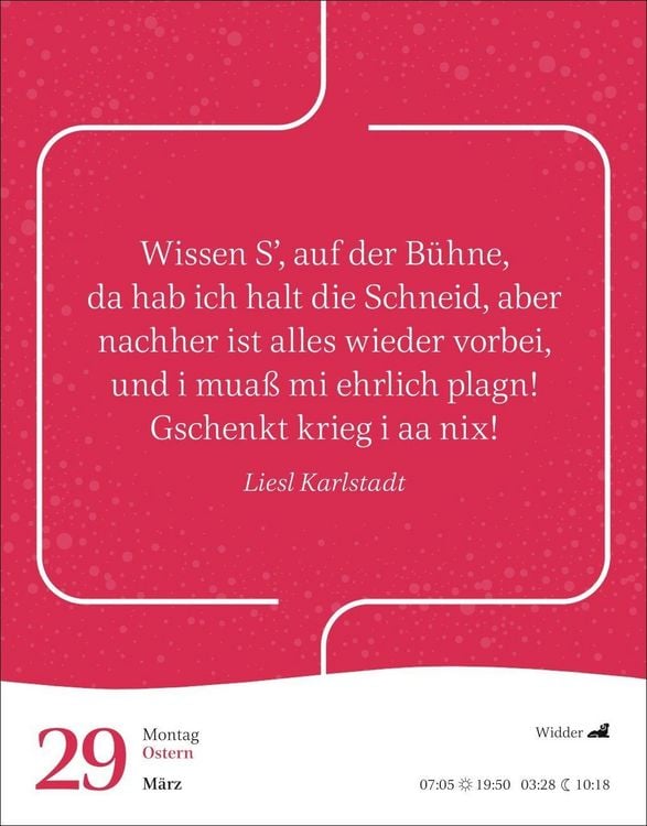 Produktbild: Starke Worte von starken Frauen Tagesabrei&szlig;kalender 2027