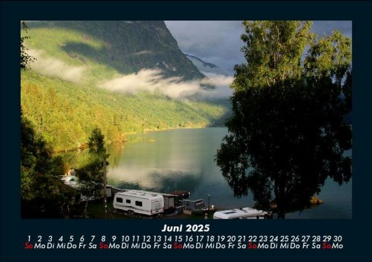 Produktbild: Bergige Welten 2025 Fotokalender DIN A5