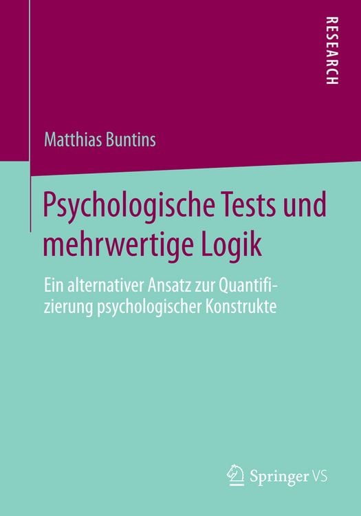 Produktbild: Psychologische Tests und mehrwertige Logik