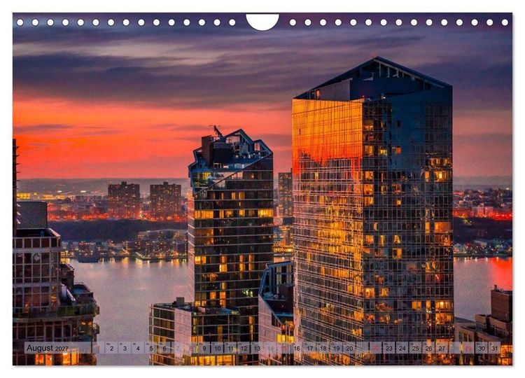 Produktbild: New York - Stadt der Wolkenkratzer (Wandkalender 2027 DIN A4 quer), CALVENDO Monatskalender