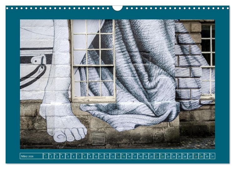 Produktbild: Streetart in Europas St&auml;dten (Wandkalender 2026 DIN A3 quer), CALVENDO Monatskalender