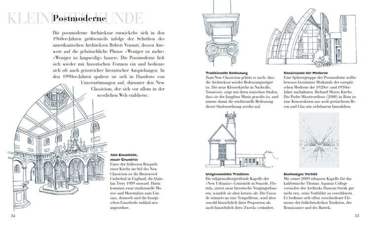 Produktbild: Kirchen - verst&auml;ndlich gemacht. Eine illustrierte und verst&auml;ndliche Baustilkunde zur christlichen Architektur: Kathedralen, Kapellen, Kl&ouml;stern, Abteien und Tempeln. Mit Grund- und Aufrissen, Detail- und Gesamtansichten