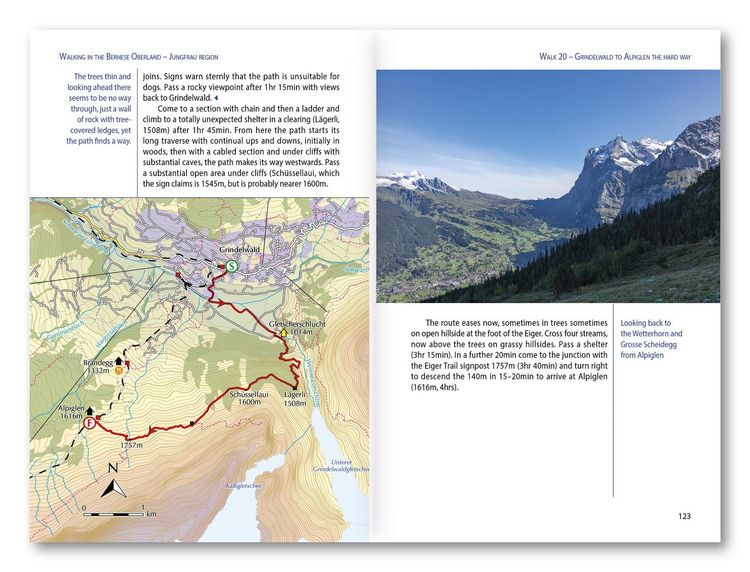 Produktbild: Walking in the Bernese Oberland - Jungfrau region